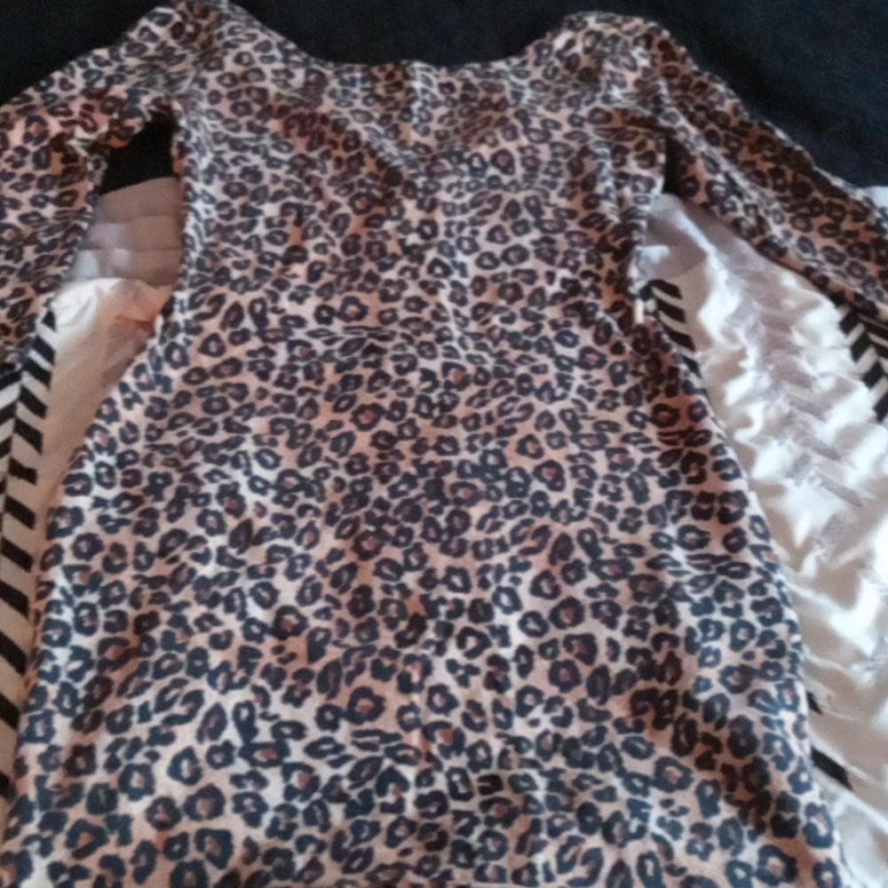 Leopard Print mini Dress